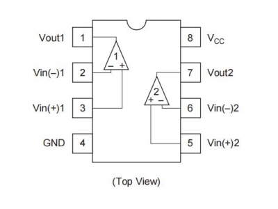 HA17358A ( Dual Operational Amplifier )