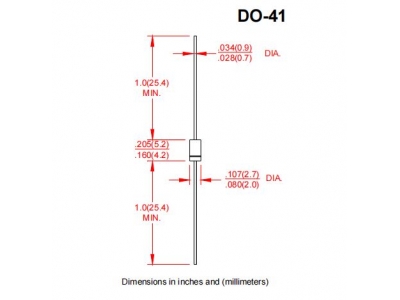 FR107 ( 1A Fast Recovery Rectifier )