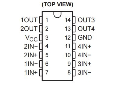 LM339 / 2901 ( Quad Differential Comparators )