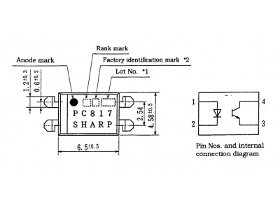 PC817 ( Photocoupler )