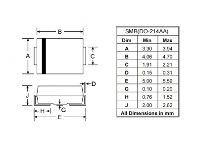 SMBJ15CA ( TVS 600W )